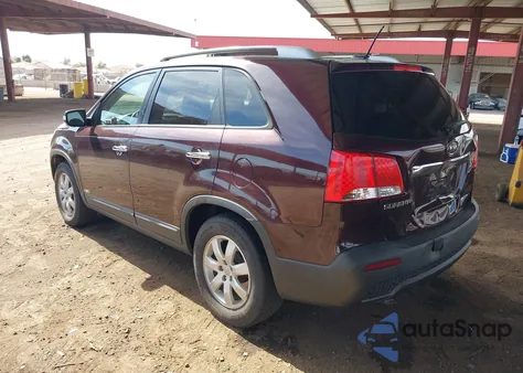 2013 Kia Sorento Lx z USA, uszkodzony, nr VIN 5XYKTCA60DG363838